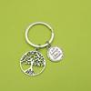 Vintage Tree of Life Alloy Pendant Keychain - Thanksgiving Holiday Gift