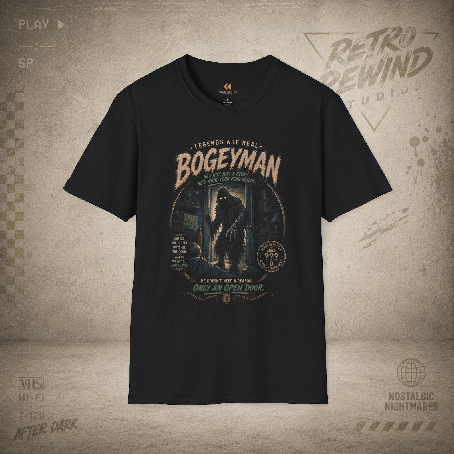 Bogeyman Legends Are Real T-Shirt | Horror Creature Graphic Tee 3XL