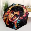 1pc Harry Potter Automatic Umbrella - Foldable with 8 Iron Ribs, Portable for Outdoor, Gift, Outdoor Umbrell141