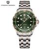 PAGANI DESIGN New Mechanical Luminous Ceramic Bezel Men Watch Luxury 316 All Steel Watch AR Sapphire Diving Japan Movt Man watch