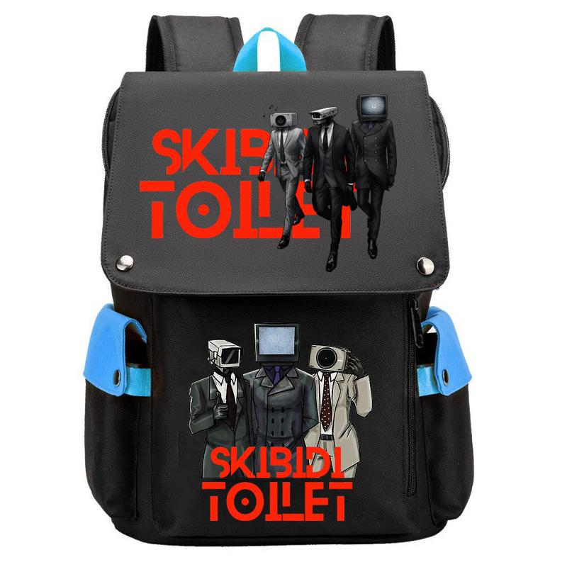Amazon New Skibidi Toilet Man Student School Bag Children's Backpack
