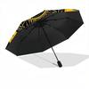 1pc Sun Mandala Automatic Open/Close Umbrella - Portable Collapsible Umbrella with 8-Rib Stability, Fashion Lovers Yy251017173