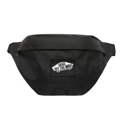 Classic Logo Patch Zipper Shoulder Bag Unisex Shoulder Bag Black VN0A5I1GBLK