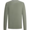 Emporio Armani FW23 Logo Print Loose Fit Crew Neck Long Sleeve T-Shirt Men Tops Green 8N1TN8-1JPZZ-0598