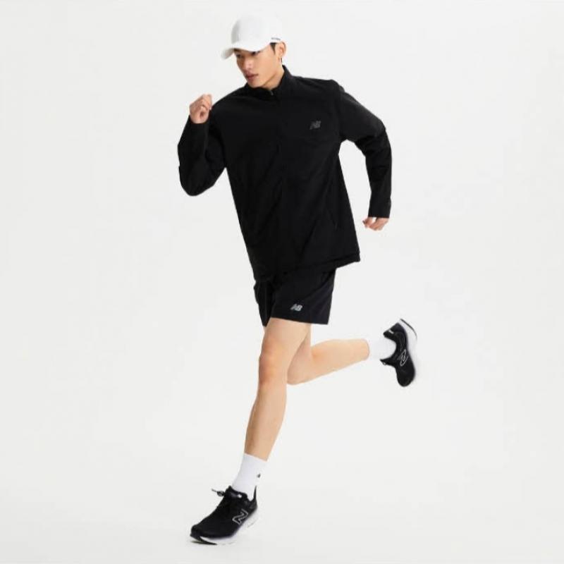 New Balance Jacket Lqj Nbmde22433 19 Uni Tricot Stand Neck Zip Up  Stand