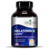 End2End Nutrition Melatonin Sleepzzz with Melatonin 5mg and Tagar 125mg | Sleeping Aid Pills for Deep and Strong Sleep for Men and Women | Non-H