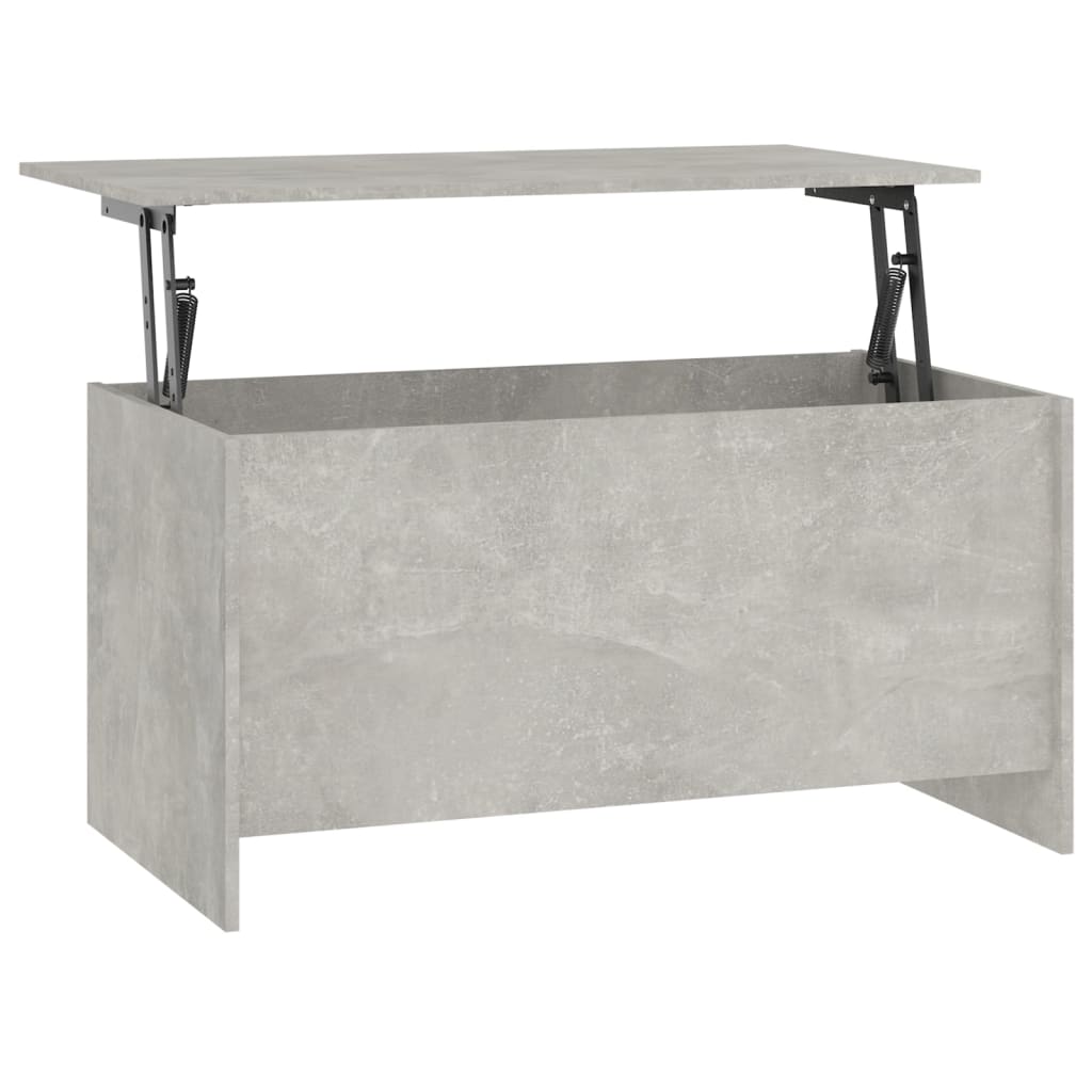 Vidaxl Stolik Kawowy, Szarość Betonu, 102X55,5X52,5 Cm