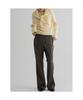 8seconds Winter Belted Bootcut Slacks Brown