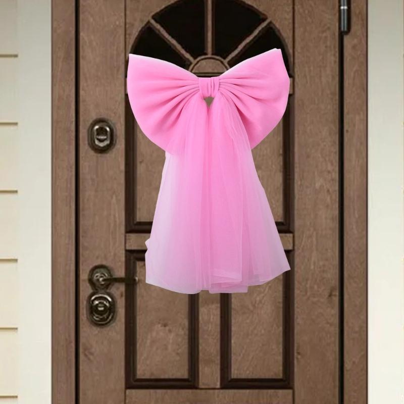 Oversized Decorative Bowknot For Christmas Tree Nursery Wall Bridals Shower Birthday Party Backdrops Accessories