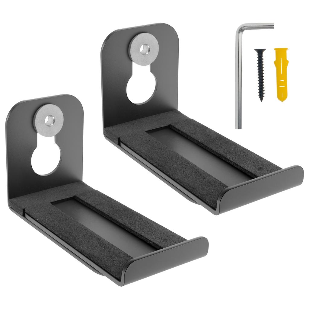 Soundbar-Halterungen Universelle Lautsprecherhalterung Unter-TV-Wandhalterung Rutschfestes Soundbar-Regal Unter-TV Platzsparend