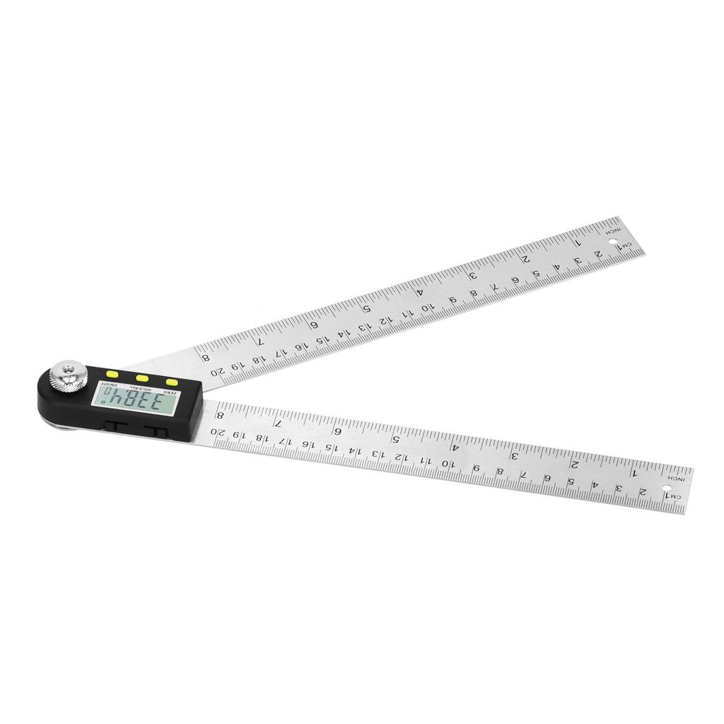 Digital Angle Finder Ruler 2 In 1 Goniometer Protractor Tool with Display for Automobiles0200mm