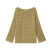 Jnleaog Spring New Arrival Women's Clothing Fashion Style French Fashion Design Streamers Knitwear