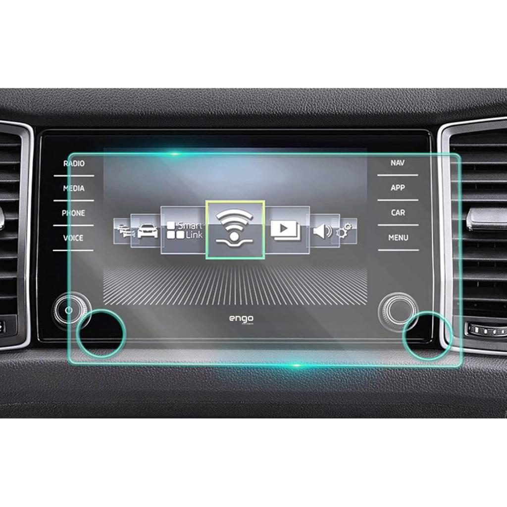 

For Skoda Kodiaq Ekran Koruyucu 8 inç Multimedya Nano Şeffaf