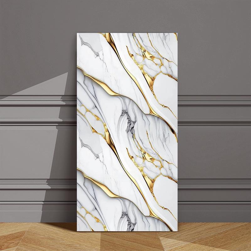 Self-Adhesive Waterproof PVC Wall Stickers: Imitation Marble & Aluminum-Plastic Panels