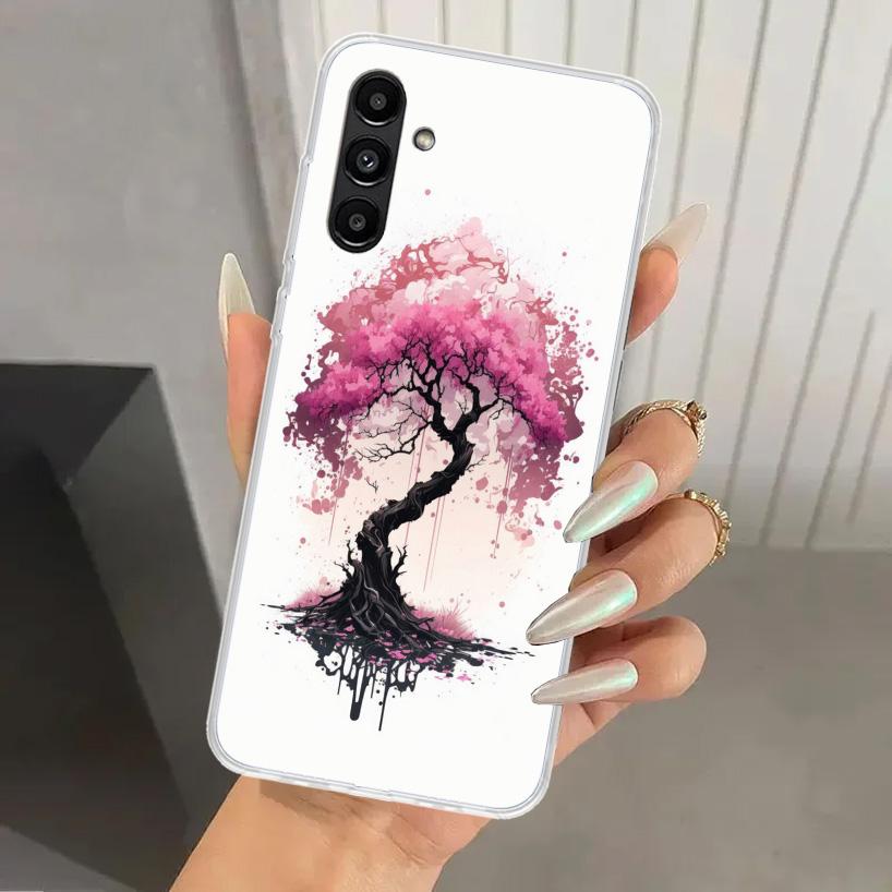 Cherry Blossom Tree Phone Case for Samsung Galaxy A16 A26 A36 A56 A15 A25 A35 A55 A14 A24 A34 A54 A13 A23 A33 A53 A05S A04S A03S