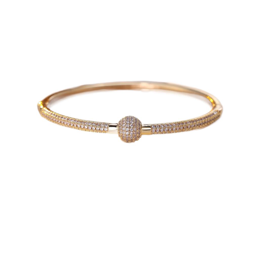 Fashionable, Luxurious, Versatile, High-end, Fully Set Zircon Planet Ladies' Annual Meeting Bracelet