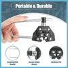 BULLSPANN Roller Chain Tool Kit 25-60 Chain Detacher Breaker Cutting Tool Roller Chain Puller