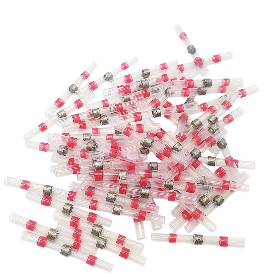 200 Stück Wasserdicht Lötverbinder Schrumpfschlauch Draht Stoßverbinder Set