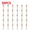 1-50PCS Dessert Spoon Honey Stir Bar Honey Spoon Mixing Handle Jar Spoon Wooden Honey Spoon Coffee Tea Tableware Utensils