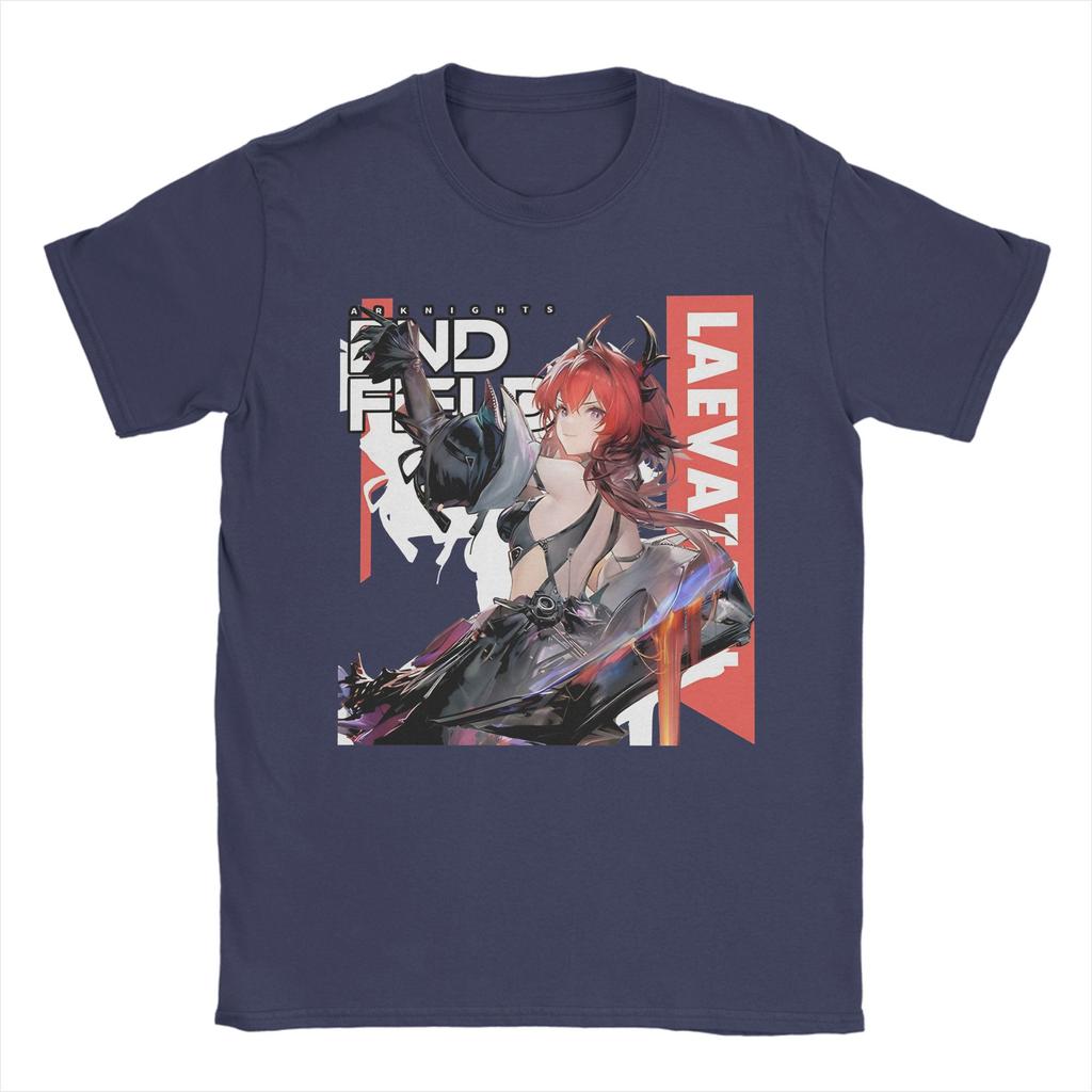 Men Women Graphic Laevatain Arknights Endfield T Shirt Tee Pure Cotton Tshirts Clothing