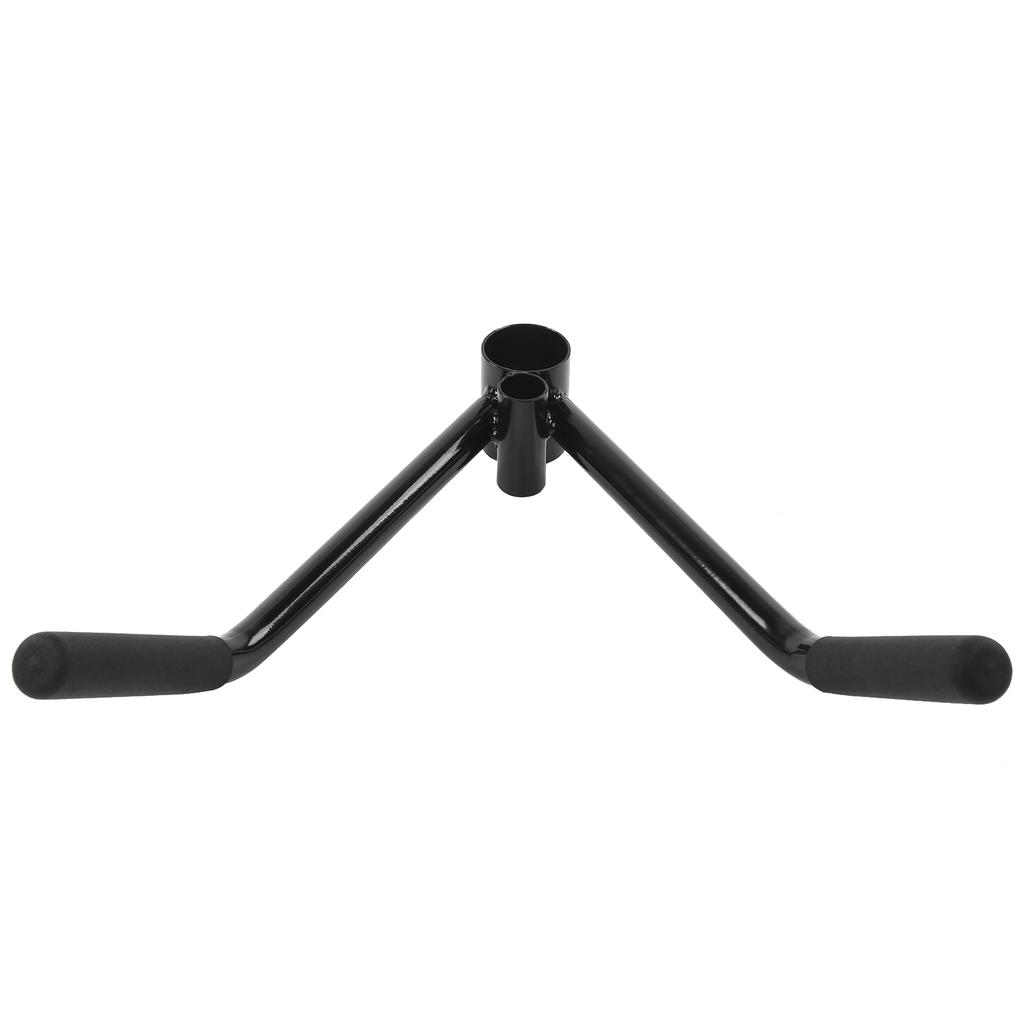 TBar Pulley System Barbell Steel Handle Rowing Core Strength Workout Gym Accessories