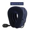 Jia He Neck and Shoulder Support: Three-Layer Half-Velvet Blue Cervical Traction Device