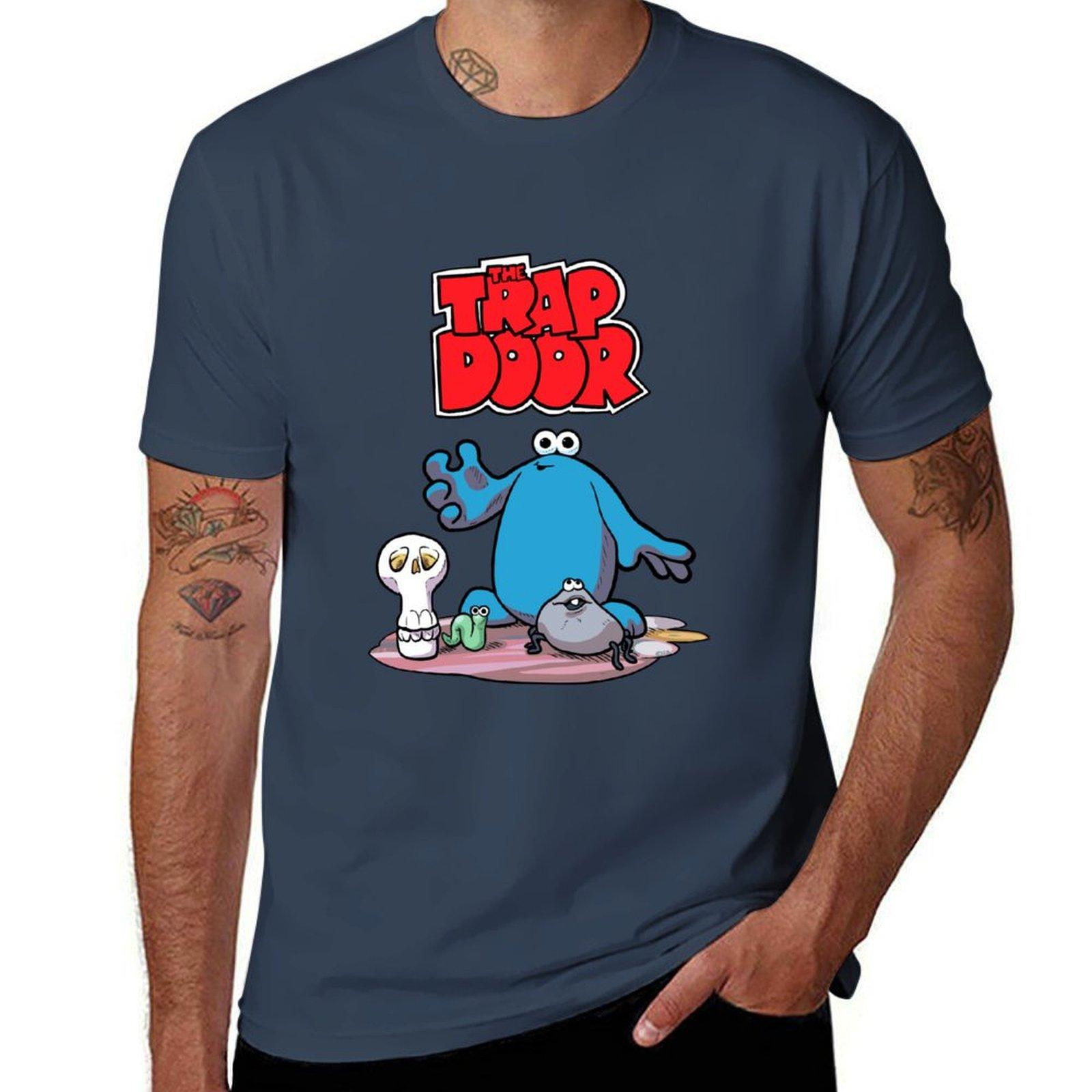 for graphic casual t Door Unisex Trap shirts t shirt vintage Cartoon Unisex TShirt The S