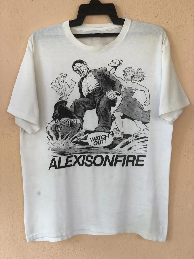 Watch Out Alexisonfire Band Tour Shirt White Unisex S-5XL 1A0198 Unisex T-Shirt M