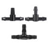 4/7mm Hose Connectors Barb Hose Connectors Drip Irrigation System T Connectors for Garden Watering Lawn Irrigation