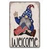 Welcome Metal Tin Signs Plaque Wall Decoration Vintage Art Posters Iron Painting for Man Cave Home Cafe Garden Garage Club Bar