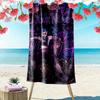 Name Custom Jinx Print Beach Towel, Large Soft Quick Dry Towel for Beach Camping Swimming
