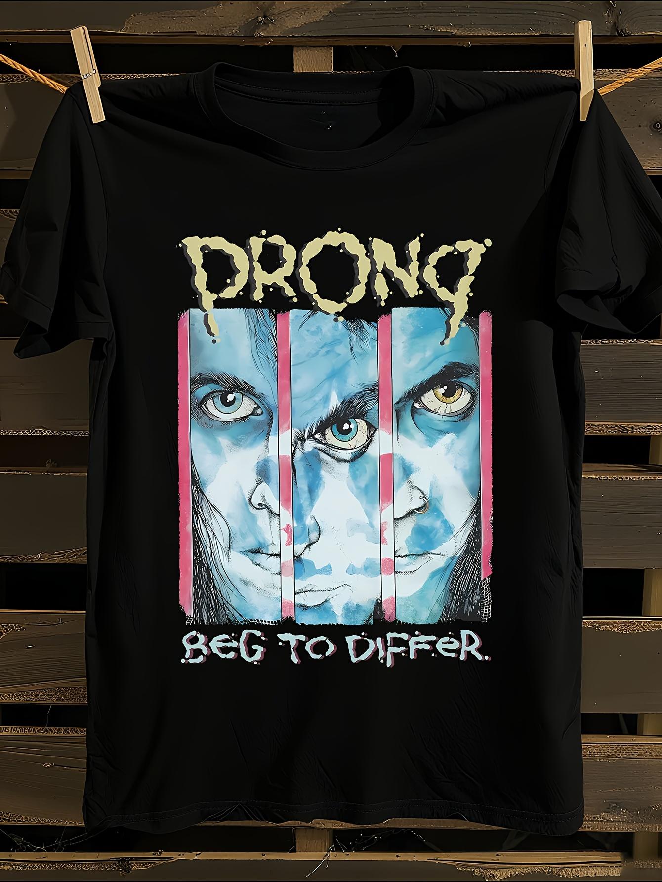 Prong Beg to Differ Logo Tshirt M