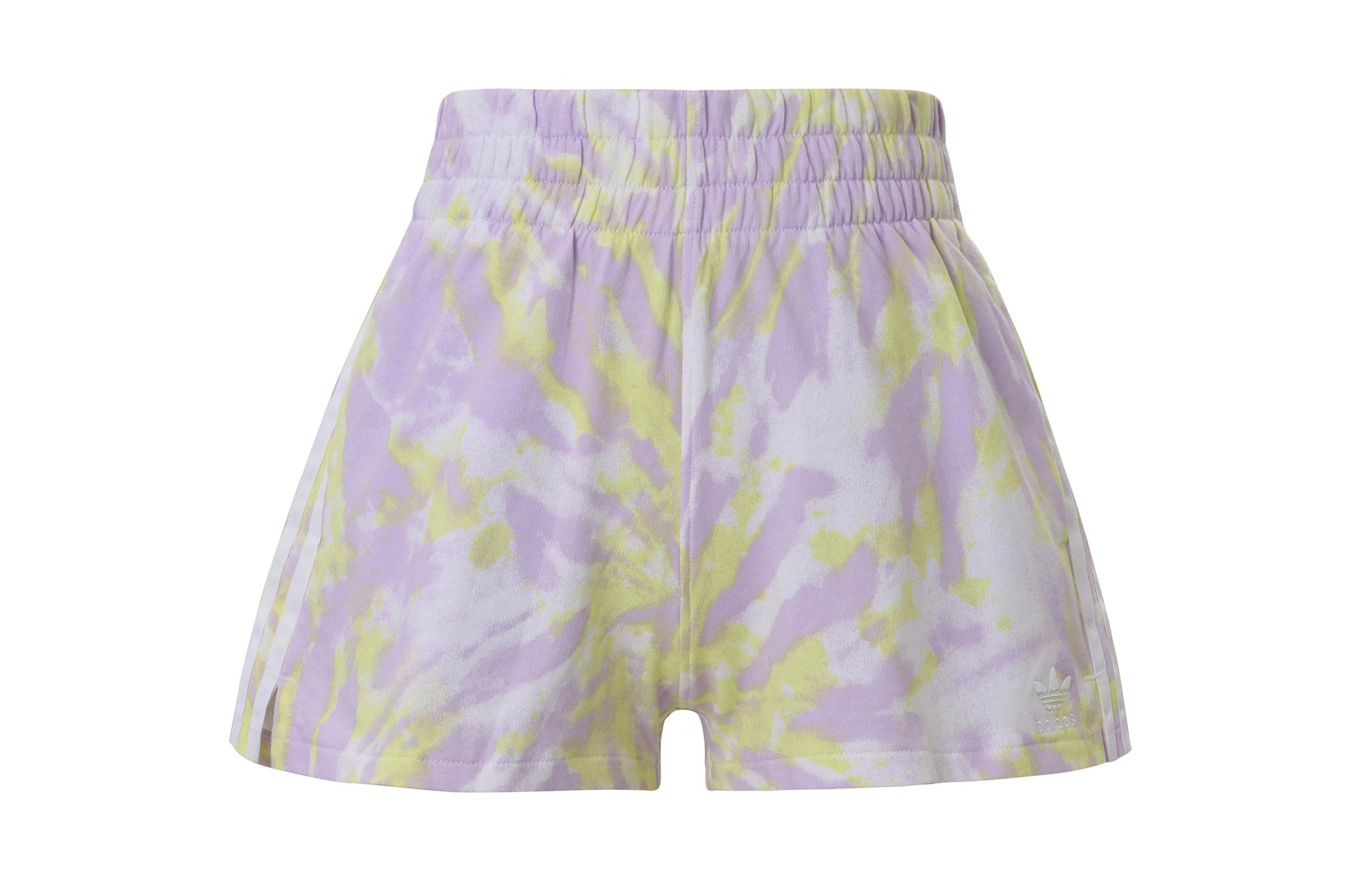 

Adidas Originals 3 Str Short Multi Casual Shorts Women s Yellow Purple GL1972 40