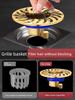Italian Floor Drain Odor Preventer Large Filter Screen Bathroom Sewer Anti-Odor Sealing Cover Copper Neutral Anti-Odor