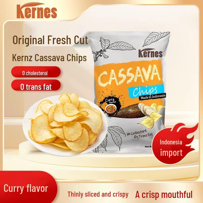Kernels Curry Flavor Cassava Chips