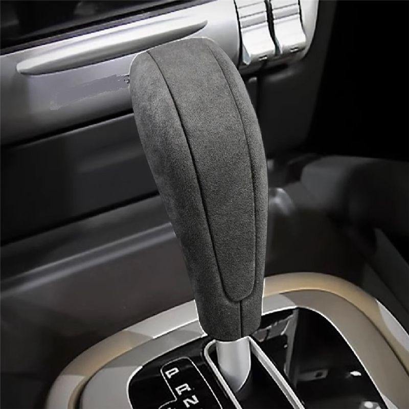 Car Gear Handle Sleeve Lever Cover Car Handball Protection Sticker Car Interior Parts For Cayenne 04-09 A