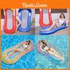 Floating Pool Outdoor Backrest Lounger Thick Mesh Leaves Adult Bed Inflatable