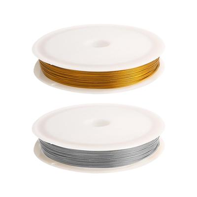 Flexible Beading Wire Stainless Steel Thin Beading Wire Thread Stringing Cord For Women Bracelet Men Beginner Handicraft