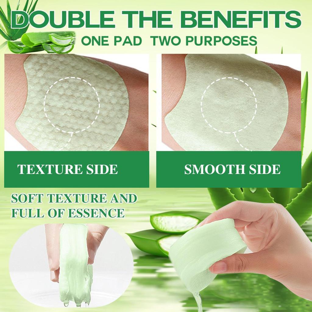 Aloe Salicylic Acid Pads For Face, Exfoliating Pads For Acne Prone & Oily Skin, Hydrating, Pads For Pore Minimizing And Blackhead Removal-60Pcs