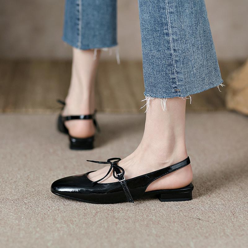 

=New Spring Bow-knot Women Flat Heel Shoes Shallow Mary Jane Ballet Flats Fashion Soft Casual Loafers Slip-On Women Shoes