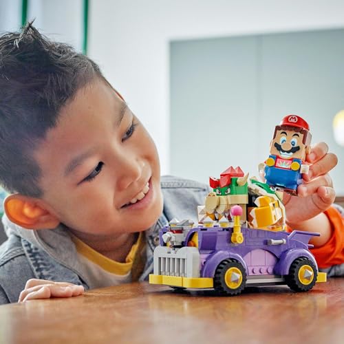 LEGO Super Mario Bowser Highway Car Toy Present Birthday Block Christmas Boys Girls Children 8 Years 9 Years 10 Years Old Elementary School Mario Good