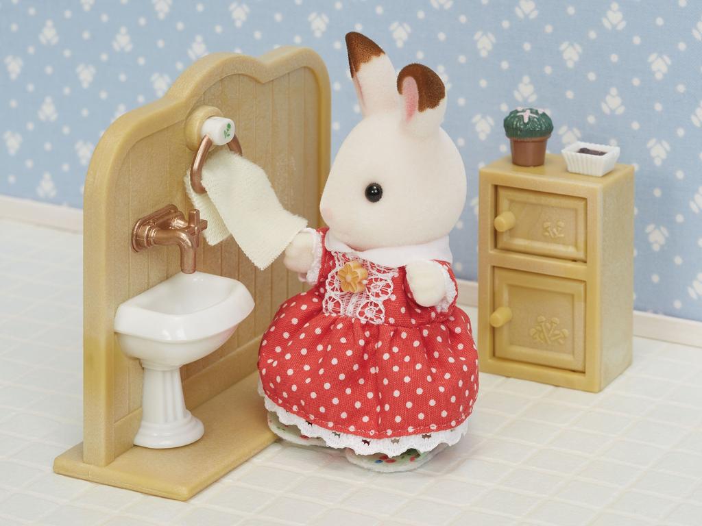 Sylvanian Families Møbler [Toalettsett] Ka-606 ST Merket Leke Dukkehus for Aldre 3 og Oppover, Sylvanian Families av Epoch
