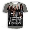 T-shirt Stampa 3D Rock Band Accept Uomo Moda Taglie Forti Manica Corta Bambini Hip Hop Sportive Top Magliette Abbigliamento Uomo Vintage