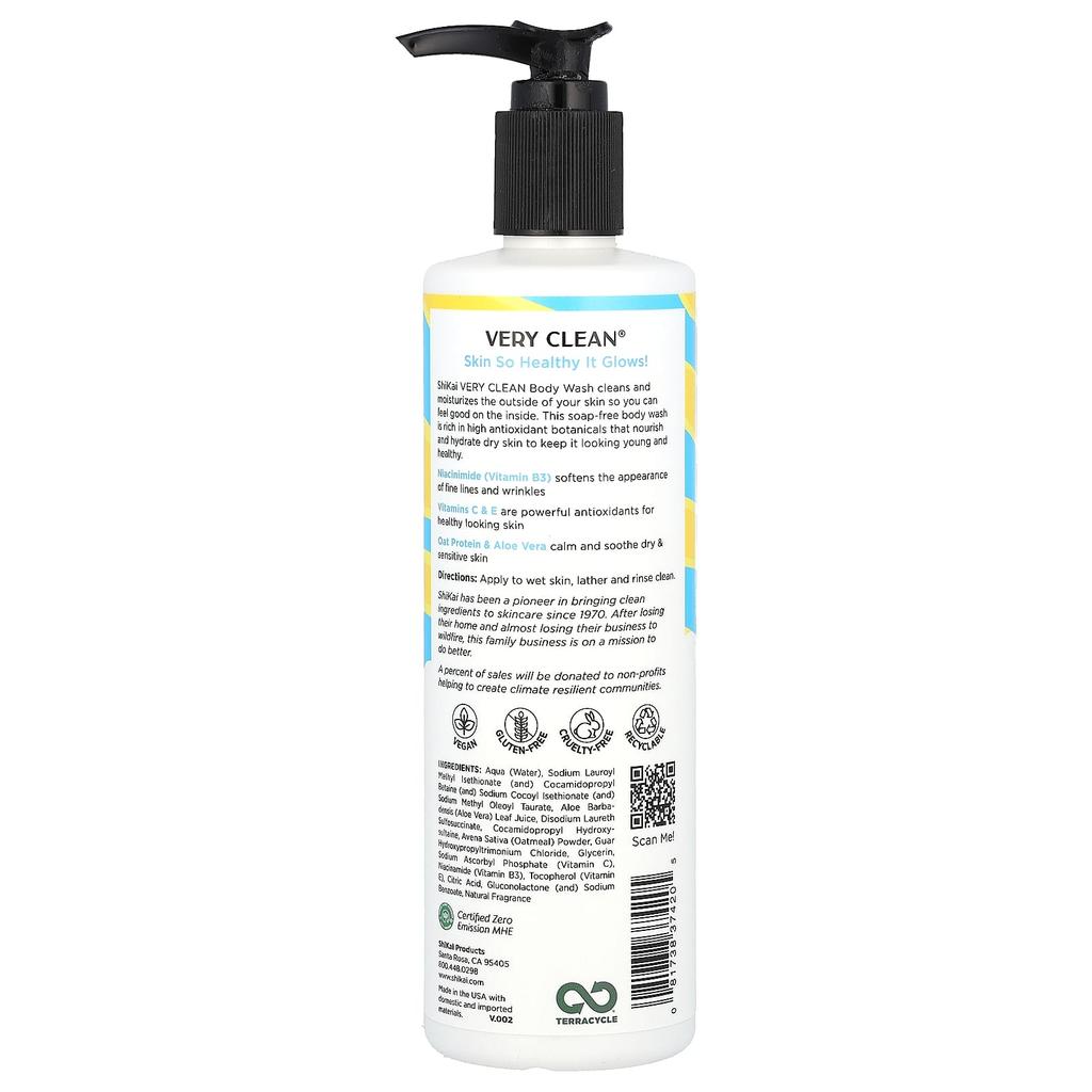 Very Clean, Body Wash, Irish Coconut, 355Ml(12Fl Oz)