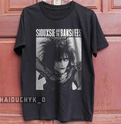 SIOUXSIE AND THE BANSHEES Zespół Rockowy Unisex Czarna Koszulka Rozmiar S5XL Koszulka Unisex