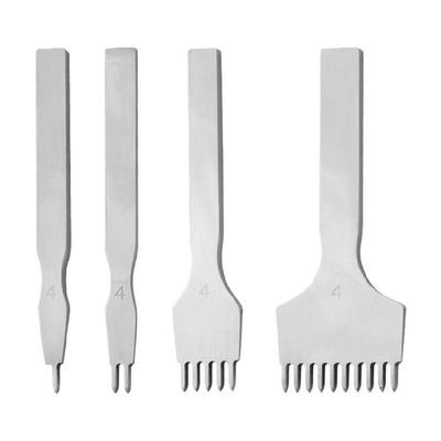 Lederlochstanzer Werkzeug 1/2/5/10 Zinken Schnürstich Stechstiche Werkzeuge DIY Handwerk