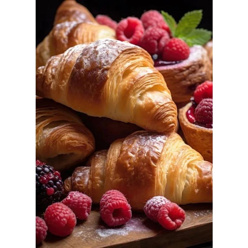 Juicy Hamburger Dessert Food Food Print Canvas Painting Wall Picture for Kitchen Room Modern Restaurant Bar Home Decor Poster