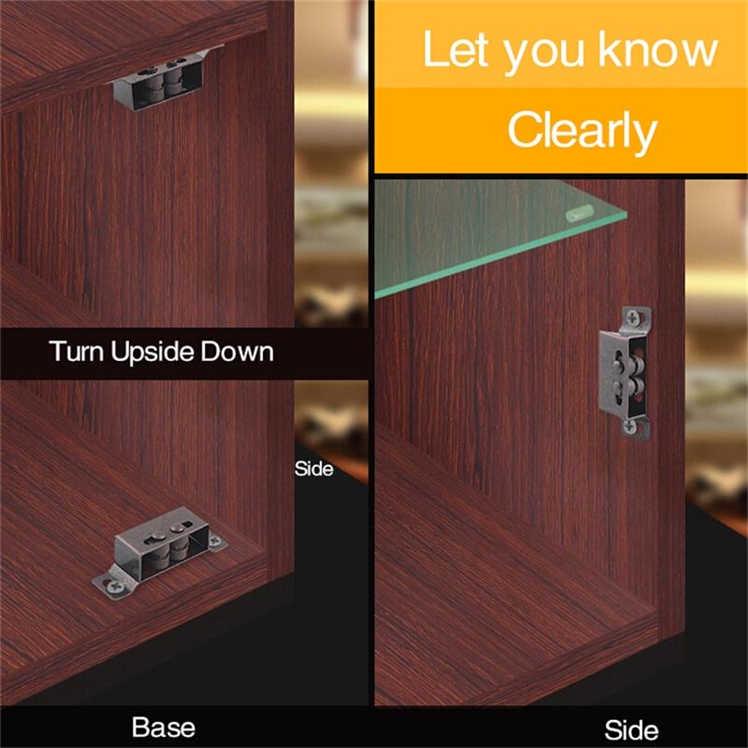 2 Set Spring Clip and Ball-type Wardrobe Switch Clip, Lock Cabinet Suction Door and Clip-type Clip