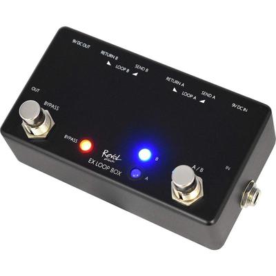 Revol Effects Switcher Loop Box EX LOOP BOX 2 Loops Black ELP-BOX