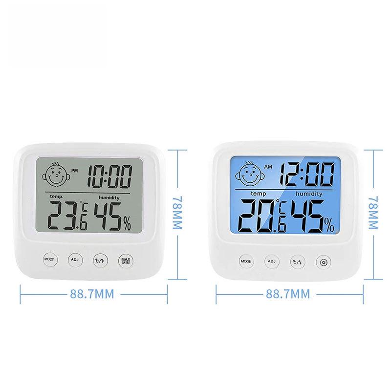 E0828 Smiley Household Thermometer & Hygrometer
